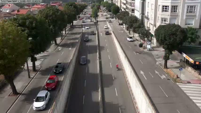 Vigo, Plaza de España Square Live Cam - Pontevedra, Galicia, Spain