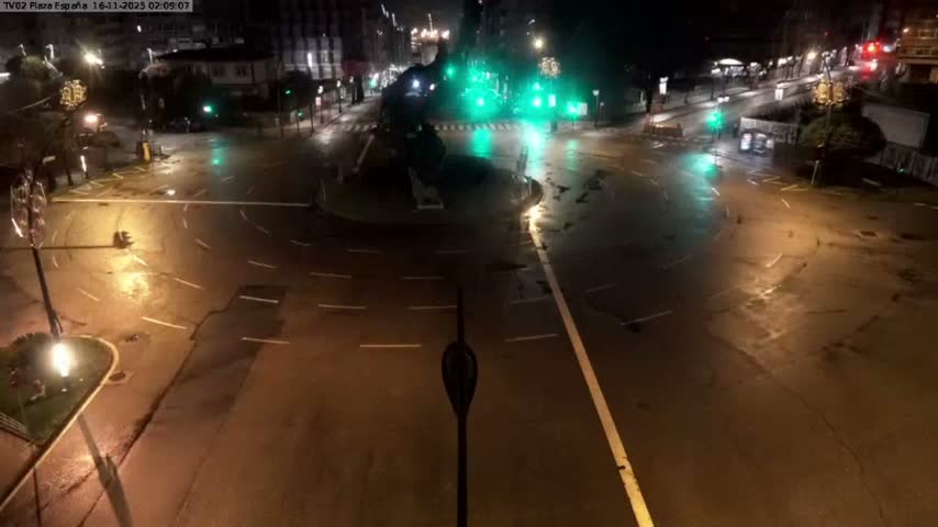 Vigo, Plaza de España Square Live Cam - Pontevedra, Galicia, Spain
