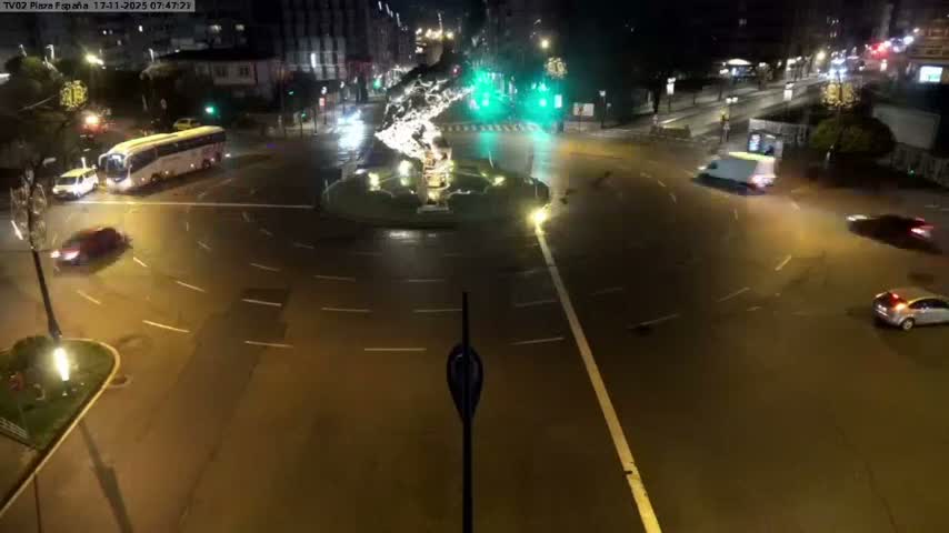 Vigo, Plaza de España Square Live Cam - Pontevedra, Galicia, Spain