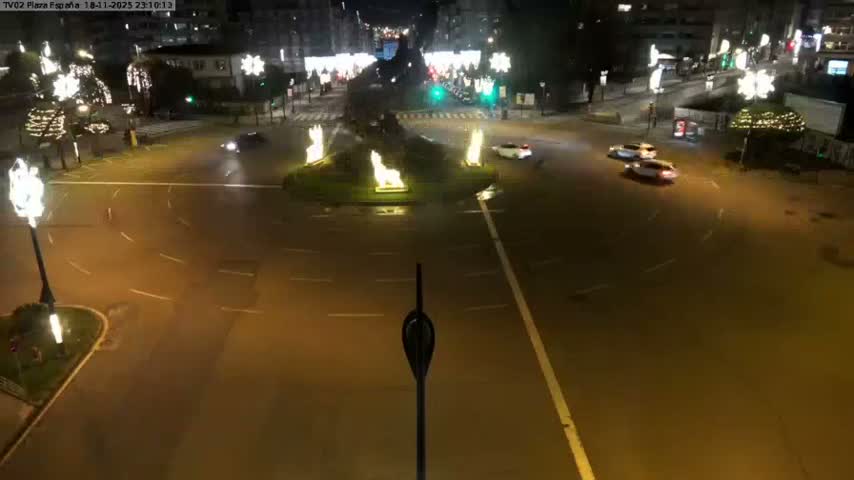 Vigo, Plaza de España Square Live Cam - Pontevedra, Galicia, Spain