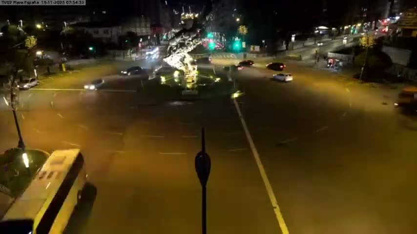 Vigo, Plaza de España Square Live Cam - Pontevedra, Galicia, Spain