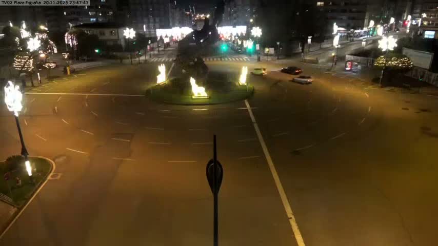 Vigo, Plaza de España Square Live Cam - Pontevedra, Galicia, Spain
