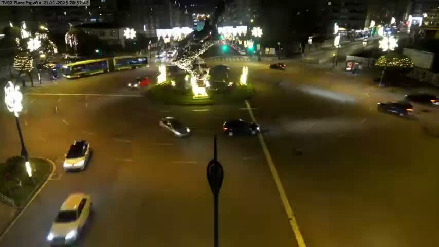 Vigo, Plaza de España Square Live Cam - Pontevedra, Galicia, Spain