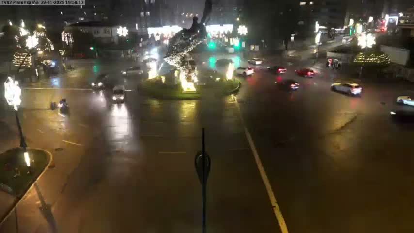 Vigo, Plaza de España Square Live Cam - Pontevedra, Galicia, Spain