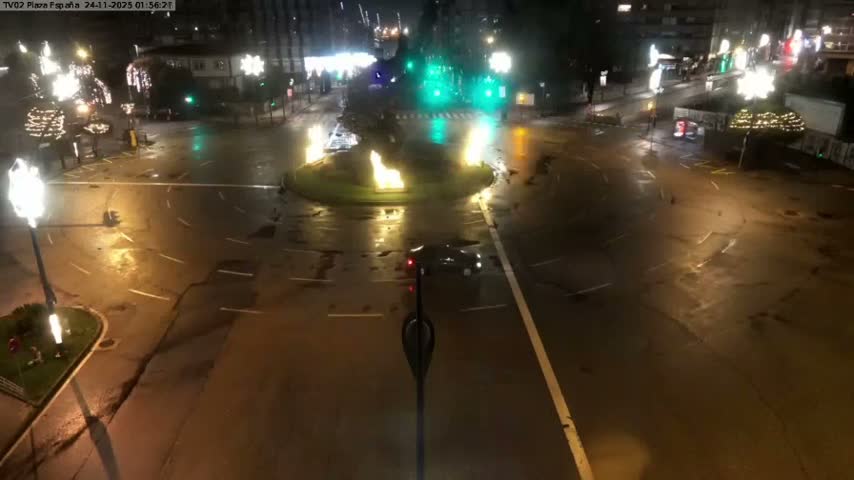 Vigo, Plaza de España Square Live Cam - Pontevedra, Galicia, Spain