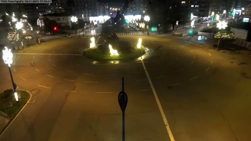 Vigo, Plaza de España Square Live Cam - Pontevedra, Galicia, Spain