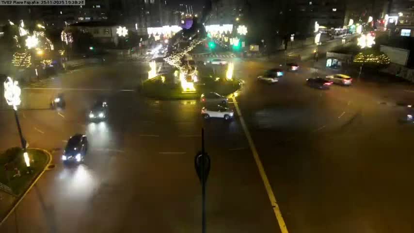 Vigo, Plaza de España Square Live Cam - Pontevedra, Galicia, Spain