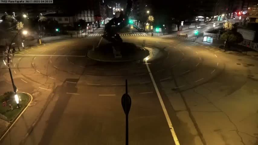 Vigo, Plaza de España Square Live Cam - Pontevedra, Galicia, Spain
