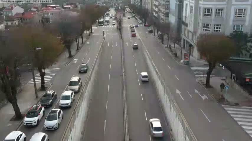 Vigo, Plaza de España Square Live Cam - Pontevedra, Galicia, Spain