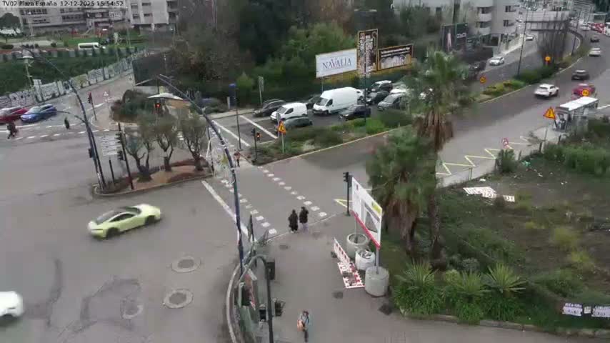 Vigo, Plaza de España Square Live Cam - Pontevedra, Galicia, Spain