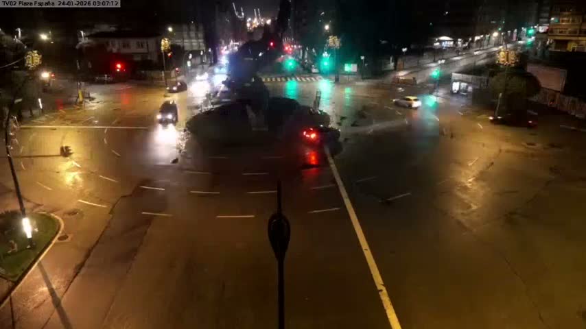 Vigo, Plaza de España Square Live Cam - Pontevedra, Galicia, Spain