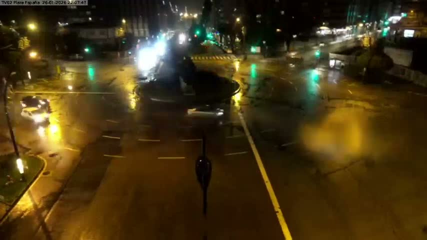 Vigo, Plaza de España Square Live Cam - Pontevedra, Galicia, Spain