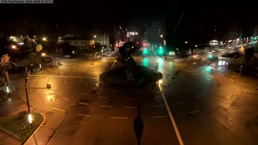 Vigo, Plaza de España Square Live Cam - Pontevedra, Galicia, Spain