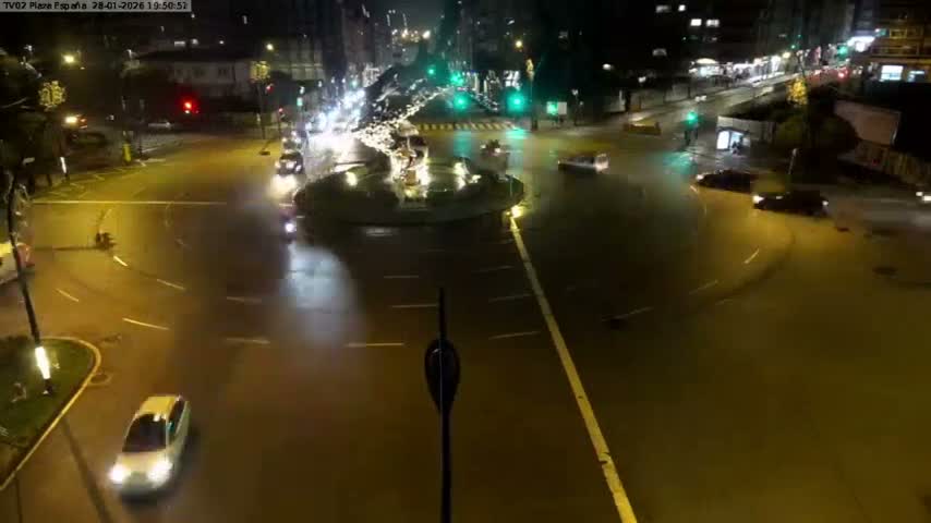 Vigo, Plaza de España Square Live Cam - Pontevedra, Galicia, Spain
