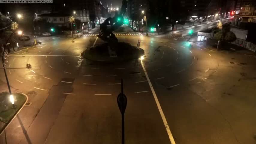 Vigo, Plaza de España Square Live Cam - Pontevedra, Galicia, Spain