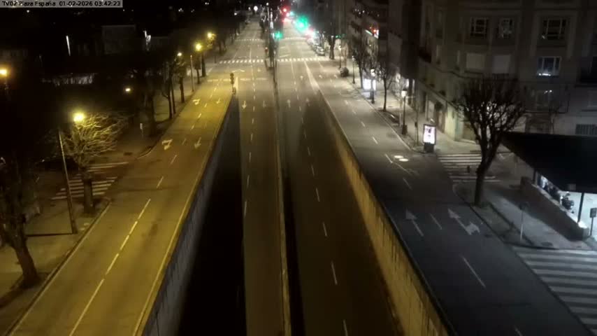 Vigo, Plaza de España Square Live Cam - Pontevedra, Galicia, Spain