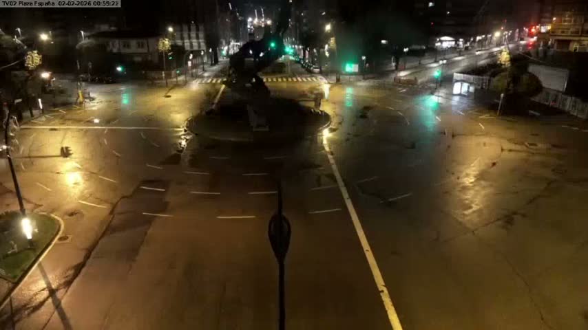 Vigo, Plaza de España Square Live Cam - Pontevedra, Galicia, Spain