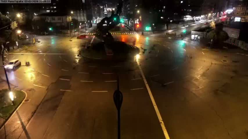 Vigo, Plaza de España Square Live Cam - Pontevedra, Galicia, Spain