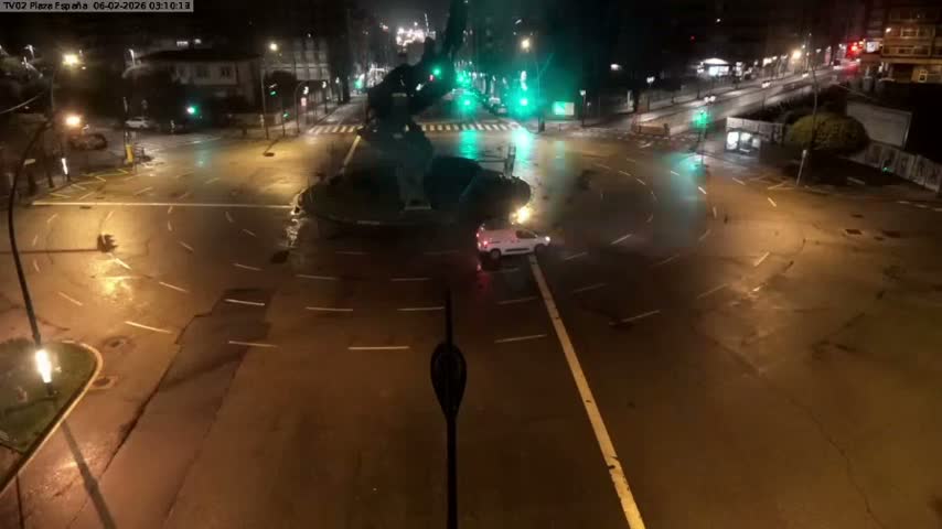 Vigo, Plaza de España Square Live Cam - Pontevedra, Galicia, Spain