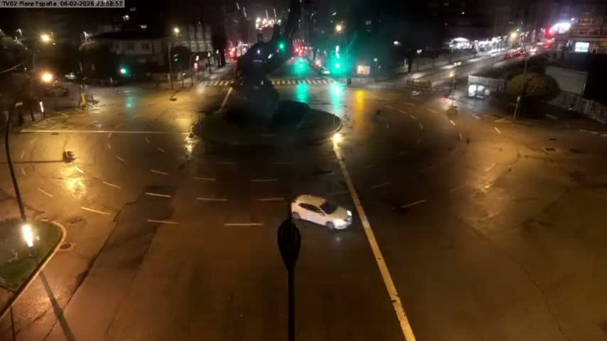 Vigo, Plaza de España Square Live Cam - Pontevedra, Galicia, Spain