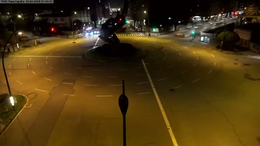 Vigo, Plaza de España Square Live Cam - Pontevedra, Galicia, Spain