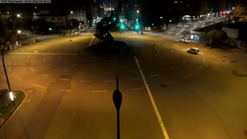 Vigo, Plaza de España Square Live Cam - Pontevedra, Galicia, Spain