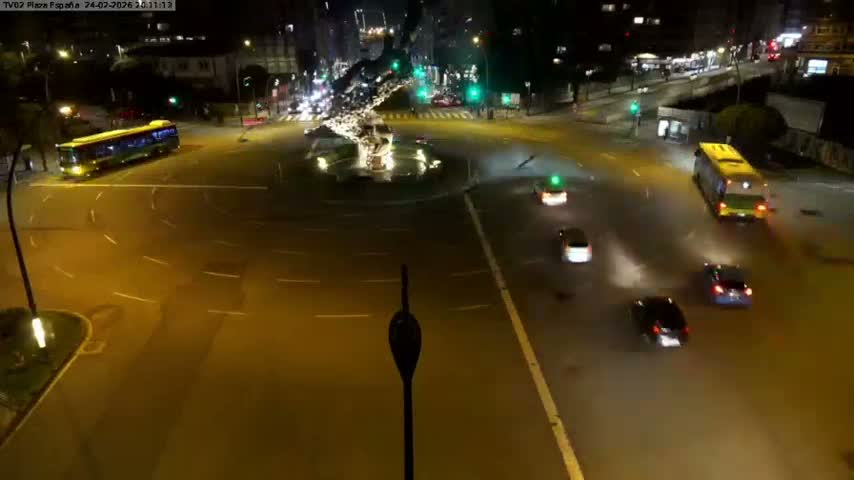 Vigo, Plaza de España Square Live Cam - Pontevedra, Galicia, Spain