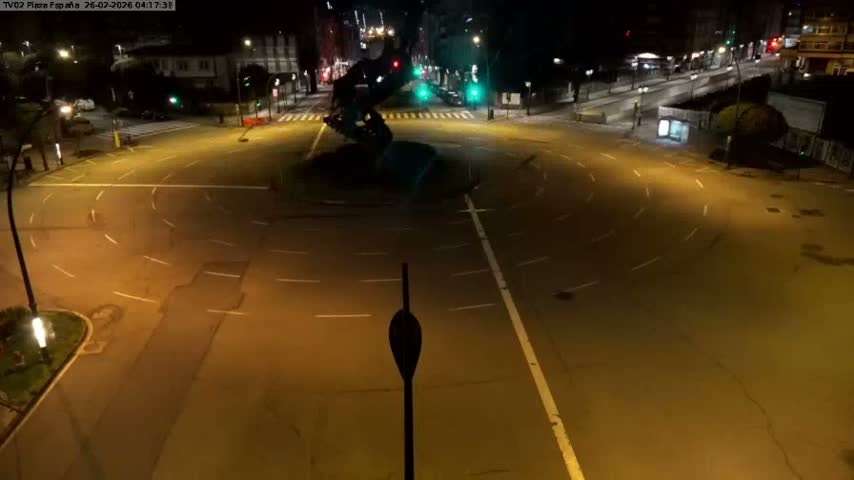 Vigo, Plaza de España Square Live Cam - Pontevedra, Galicia, Spain