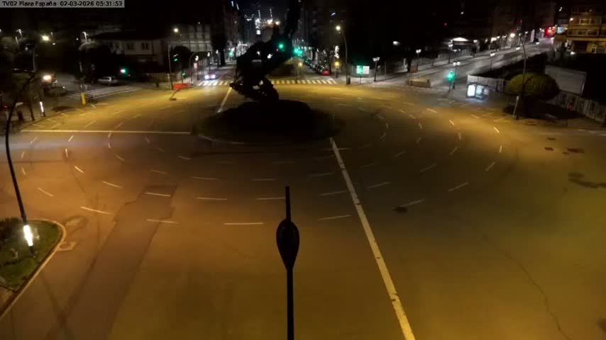 Vigo, Plaza de España Square Live Cam - Pontevedra, Galicia, Spain