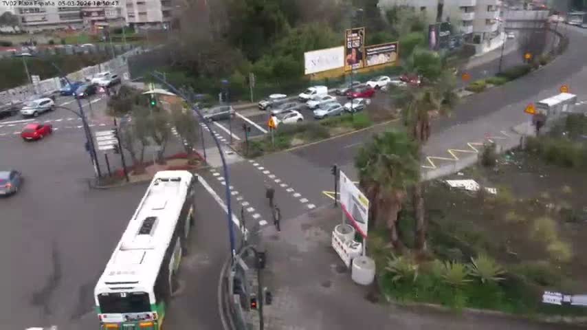 Vigo, Plaza de España Square Live Cam - Pontevedra, Galicia, Spain