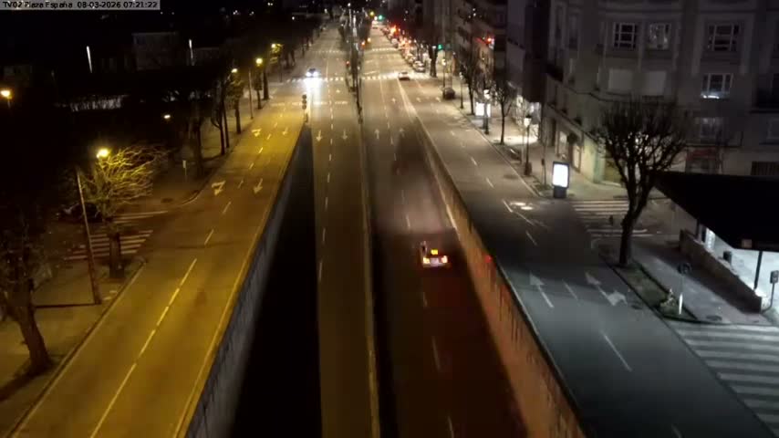 Vigo, Plaza de España Square Live Cam - Pontevedra, Galicia, Spain