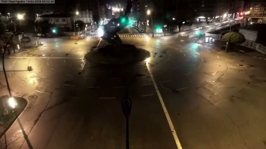 Vigo, Plaza de España Square Live Cam - Pontevedra, Galicia, Spain