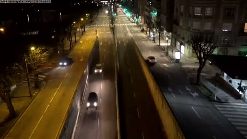 Vigo, Plaza de España Square Live Cam - Pontevedra, Galicia, Spain
