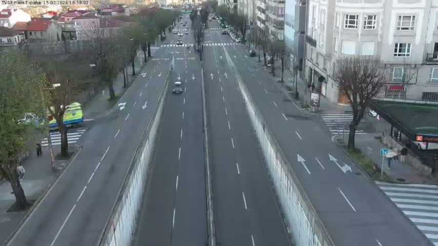 Vigo, Plaza de España Square Live Cam - Pontevedra, Galicia, Spain