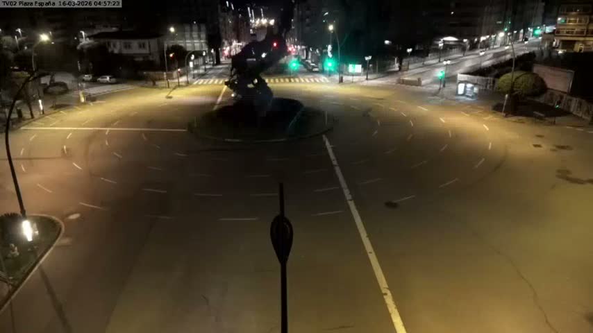 Vigo, Plaza de España Square Live Cam - Pontevedra, Galicia, Spain