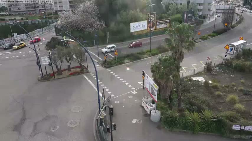 Vigo, Plaza de España Square Live Cam - Pontevedra, Galicia, Spain