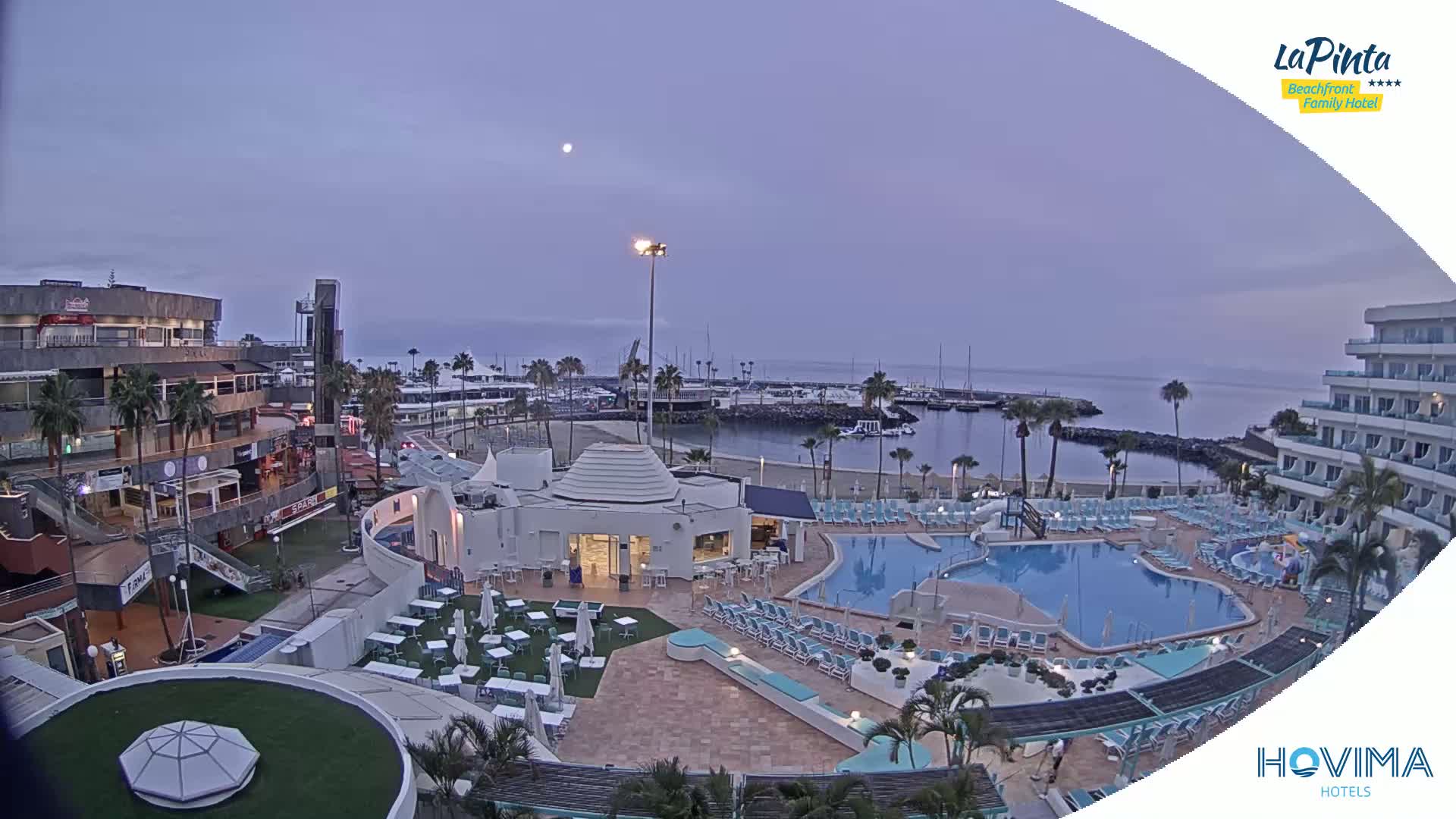 Costa Adeje, Playa de La Pinta Beach from Hovima Hotel - Santa Cruz de Tenerife, Canary Islands, Spain
