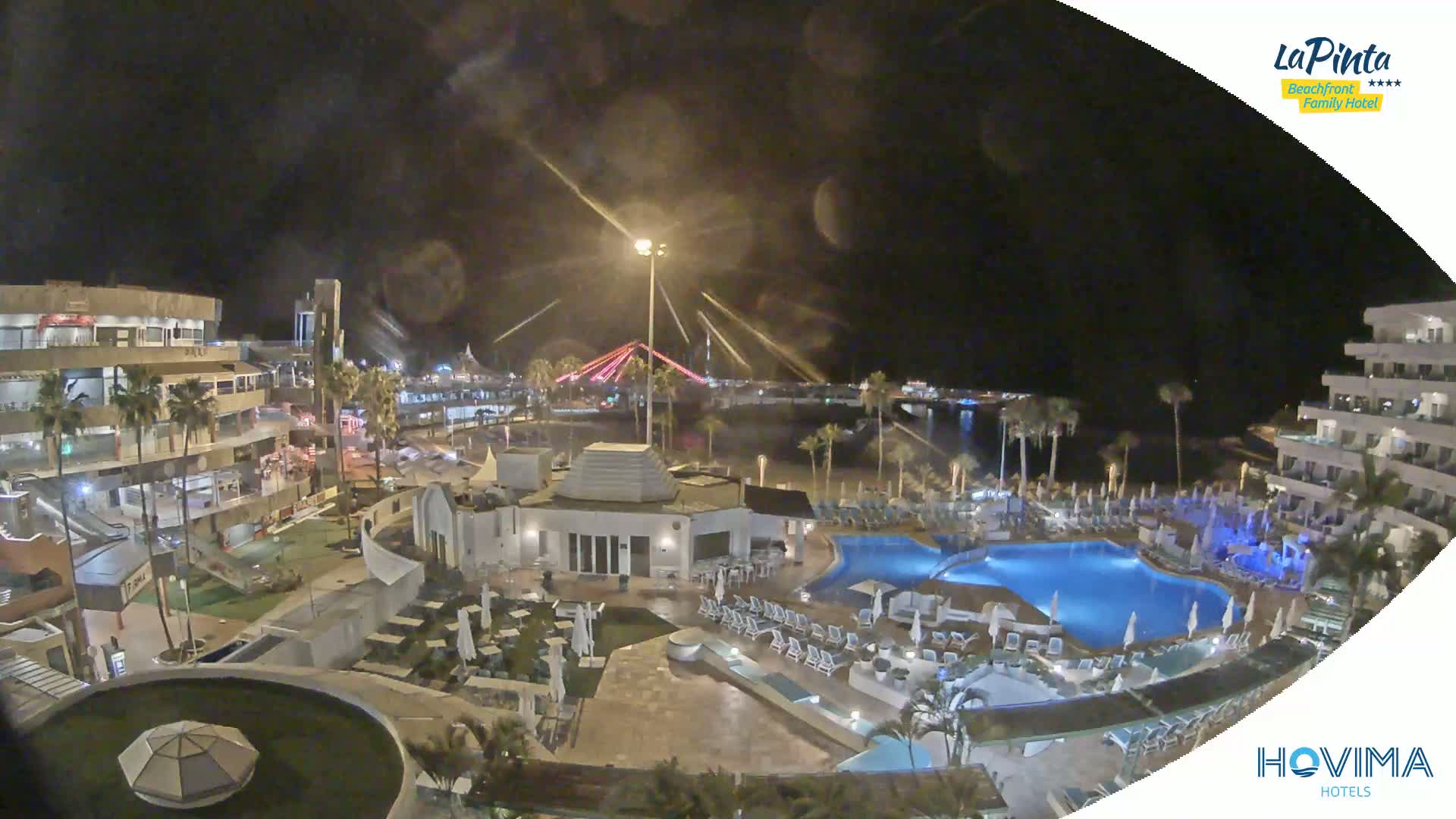Costa Adeje, Playa de La Pinta Beach from Hovima Hotel - Santa Cruz de Tenerife, Canary Islands, Spain