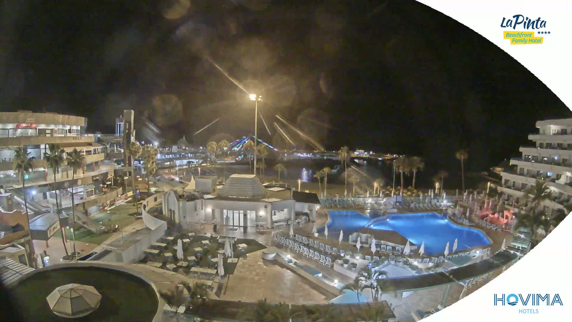 Costa Adeje, Playa de La Pinta Beach from Hovima Hotel - Santa Cruz de Tenerife, Canary Islands, Spain