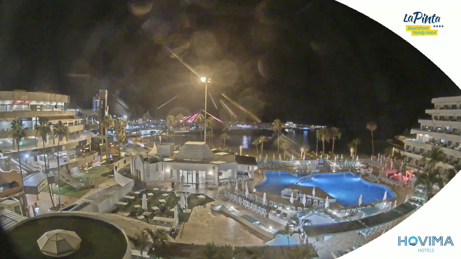 Costa Adeje, Playa de La Pinta Beach from Hovima Hotel - Santa Cruz de Tenerife, Canary Islands, Spain