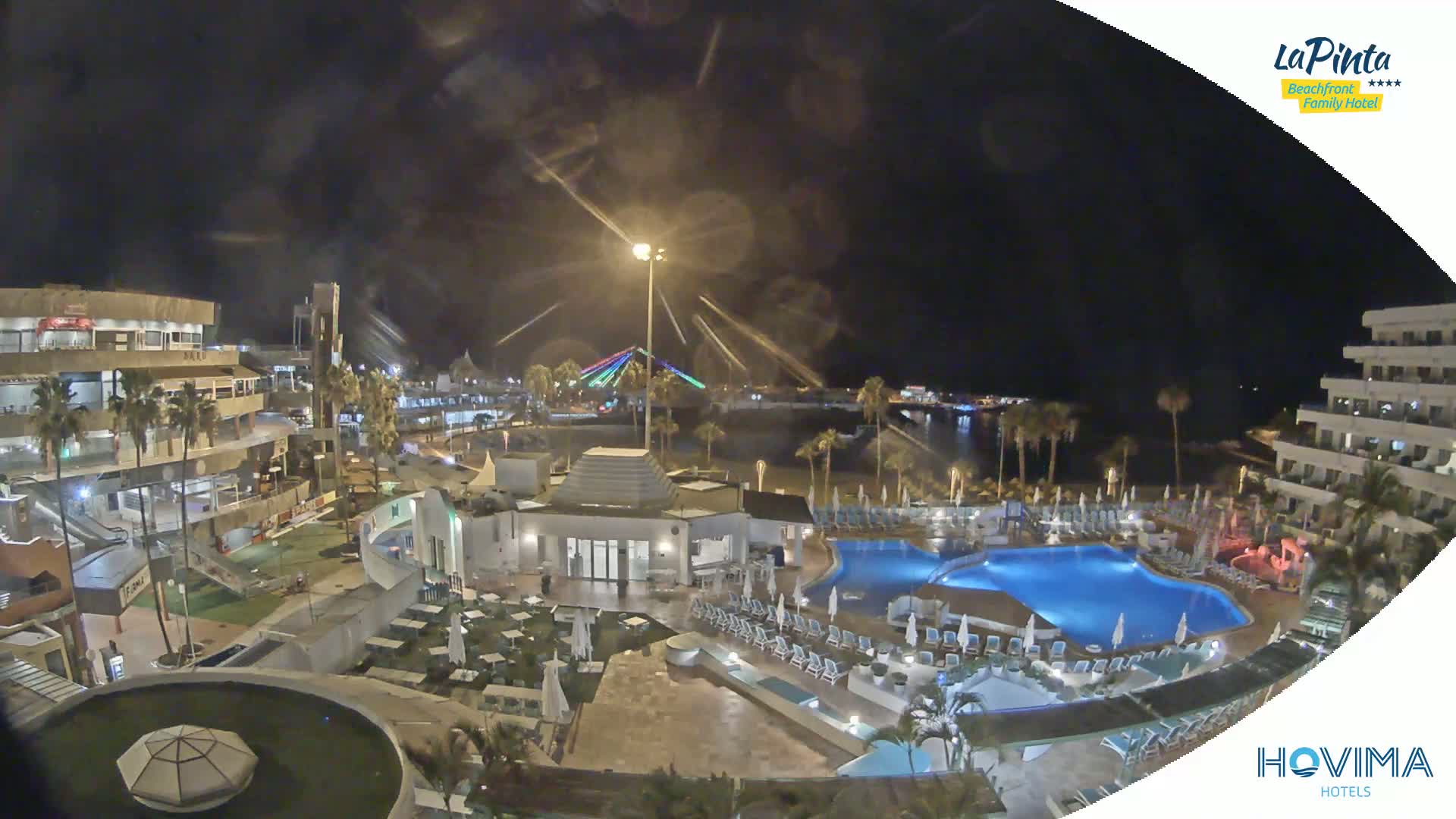 Costa Adeje, Playa de La Pinta Beach from Hovima Hotel - Santa Cruz de Tenerife, Canary Islands, Spain