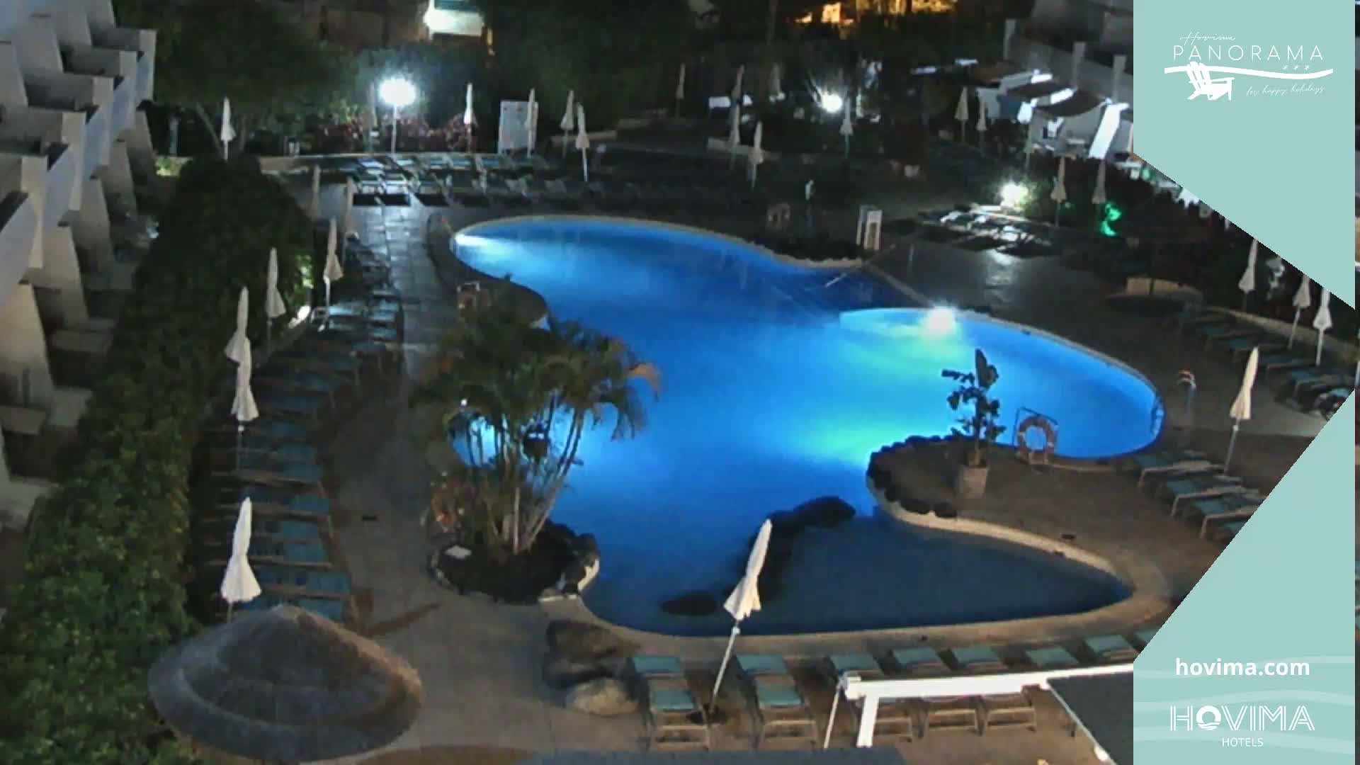Hovima Panaroma Hotel Pool Live Cam , Costa Adeje - Santa Cruz de Tenerife, Canary Islands, Spain