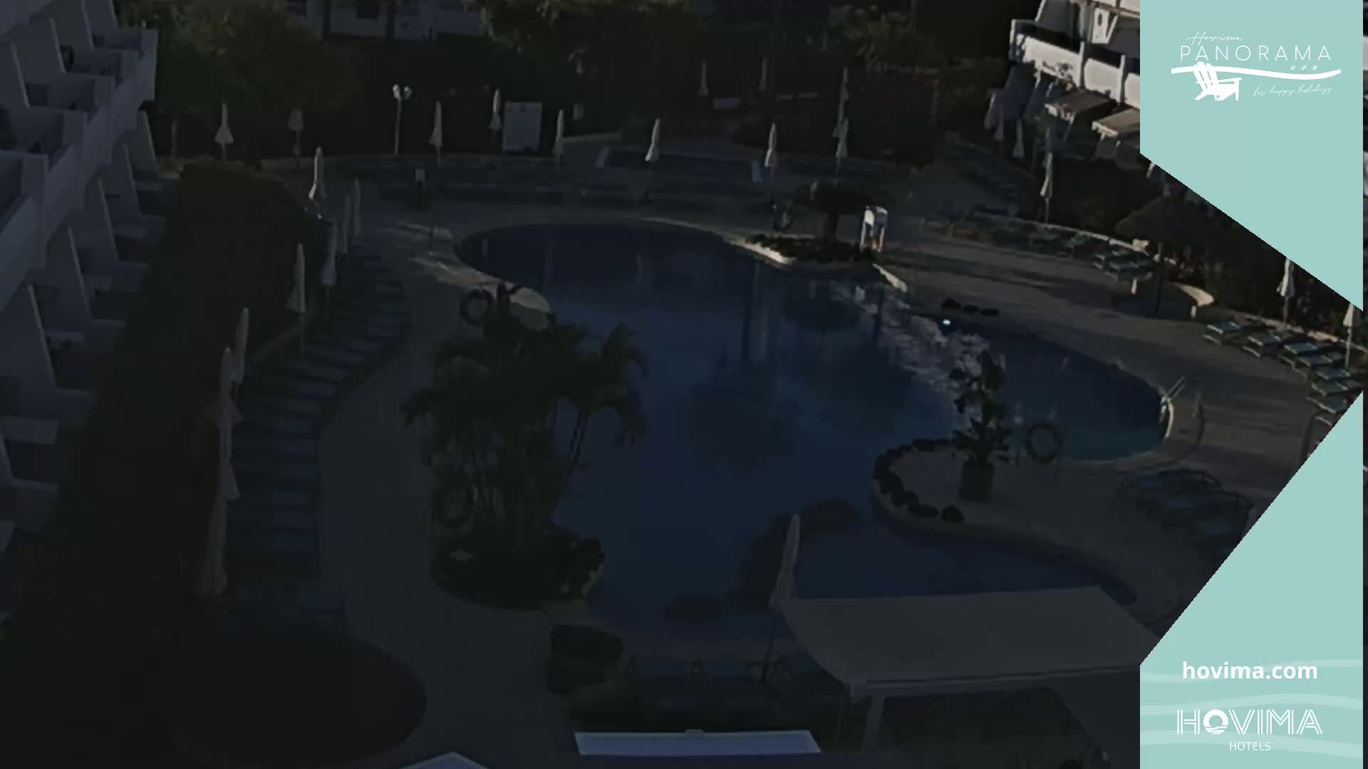 Hovima Panaroma Hotel Pool Live Cam , Costa Adeje - Santa Cruz de Tenerife, Canary Islands, Spain