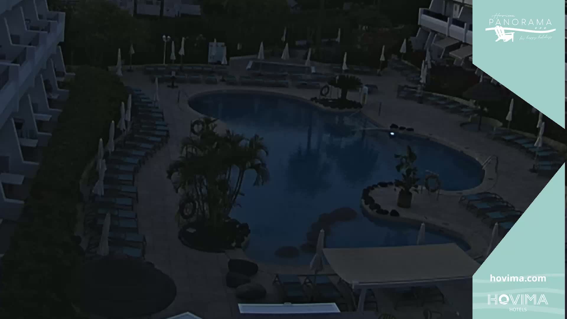 Hovima Panaroma Hotel Pool Live Cam , Costa Adeje - Santa Cruz de Tenerife, Canary Islands, Spain