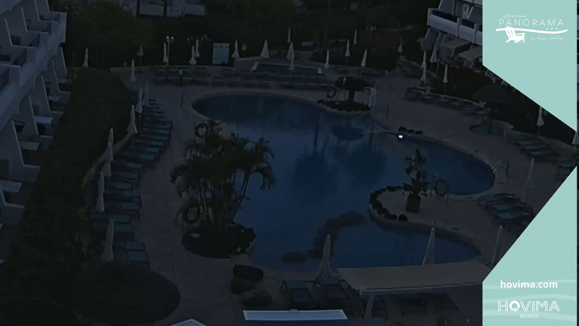 Hovima Panaroma Hotel Pool Live Cam , Costa Adeje - Santa Cruz de Tenerife, Canary Islands, Spain