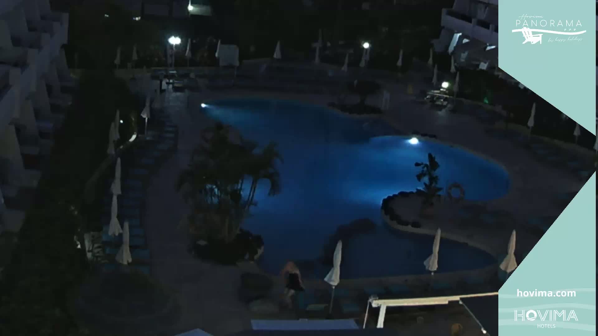 Hovima Panaroma Hotel Pool Live Cam , Costa Adeje - Santa Cruz de Tenerife, Canary Islands, Spain
