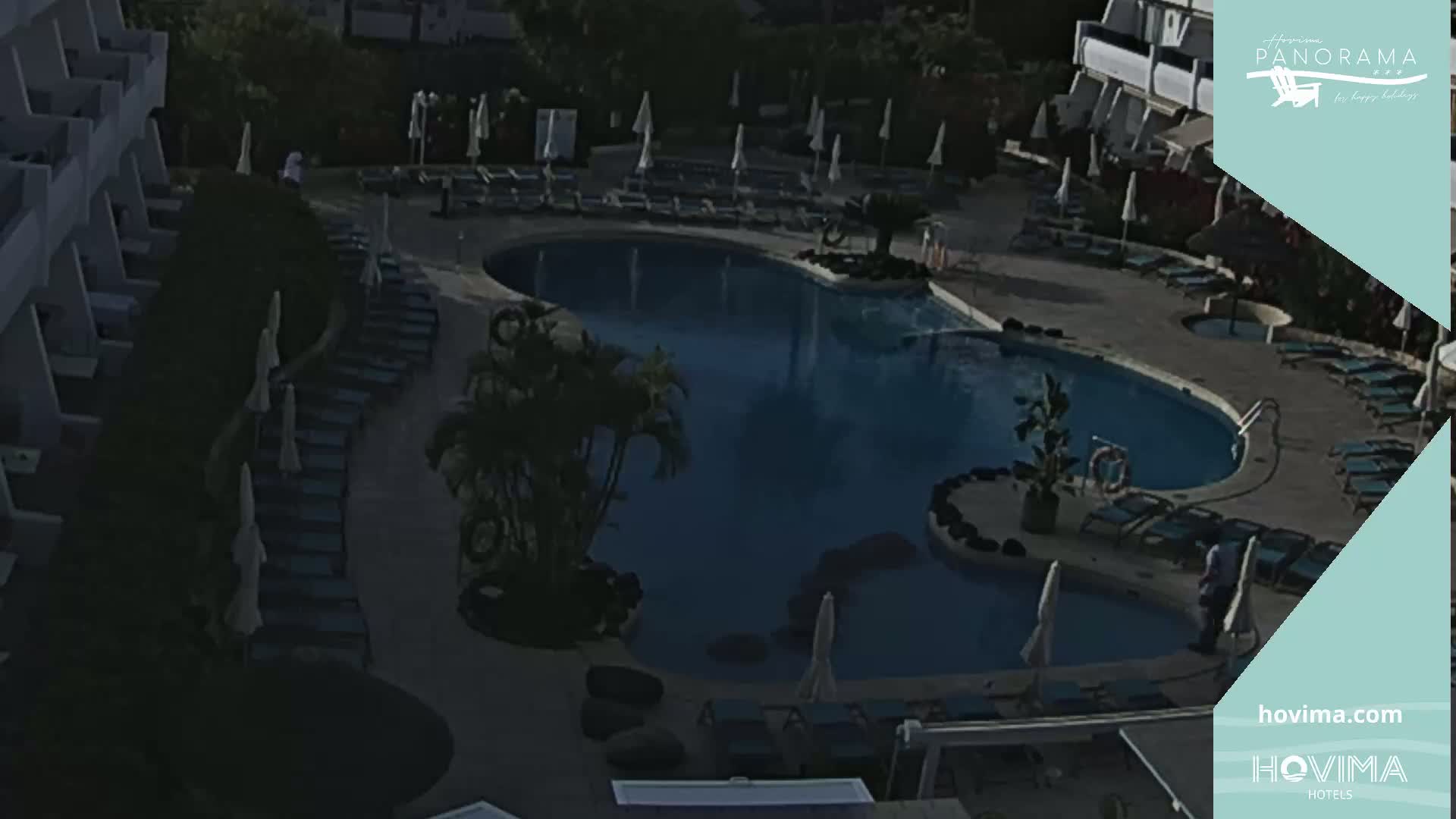 Hovima Panaroma Hotel Pool Live Cam , Costa Adeje - Santa Cruz de Tenerife, Canary Islands, Spain