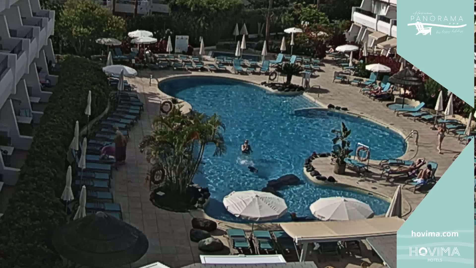 Hovima Panaroma Hotel Pool Live Cam , Costa Adeje - Santa Cruz de Tenerife, Canary Islands, Spain