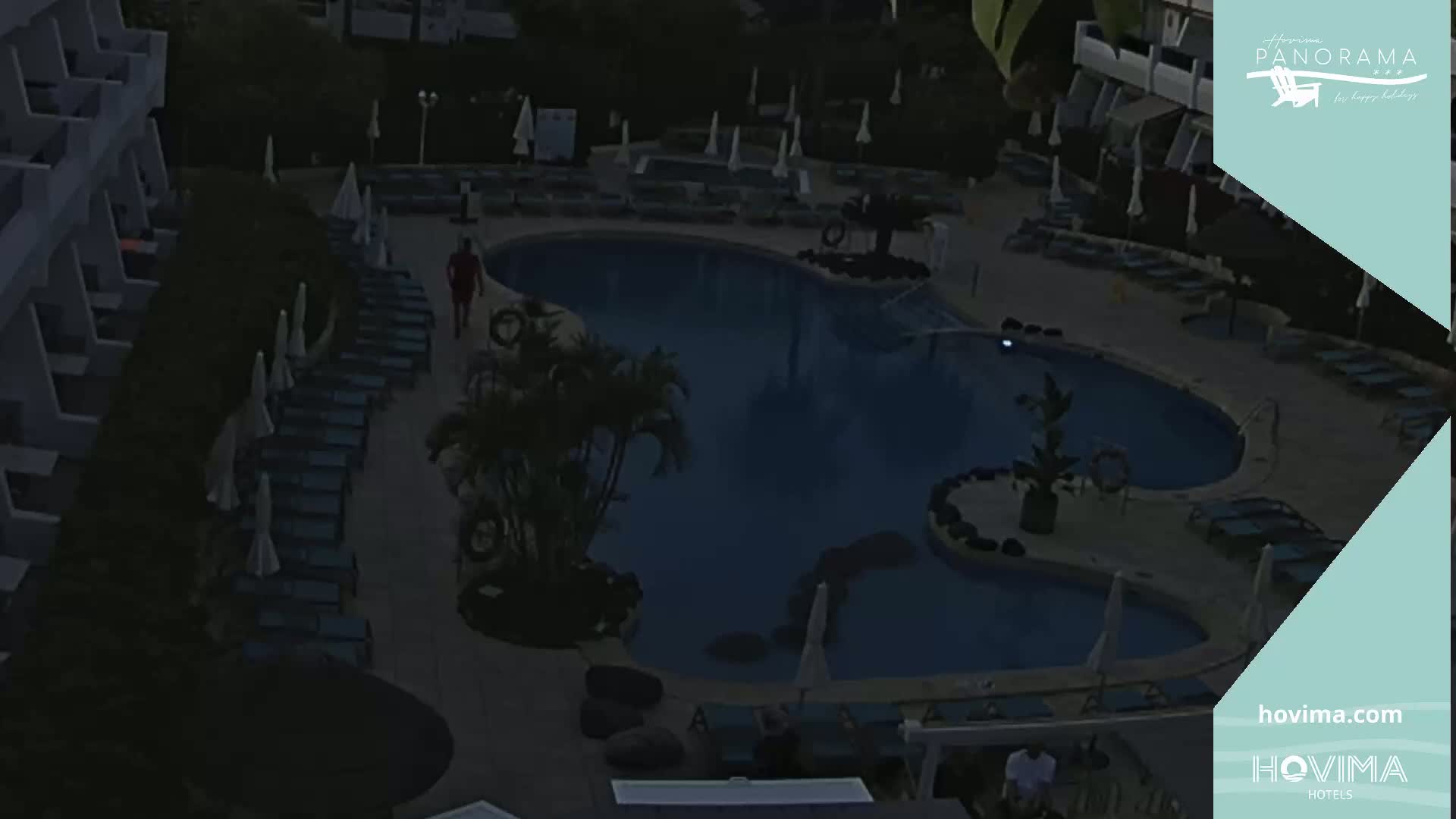 Hovima Panaroma Hotel Pool Live Cam , Costa Adeje - Santa Cruz de Tenerife, Canary Islands, Spain