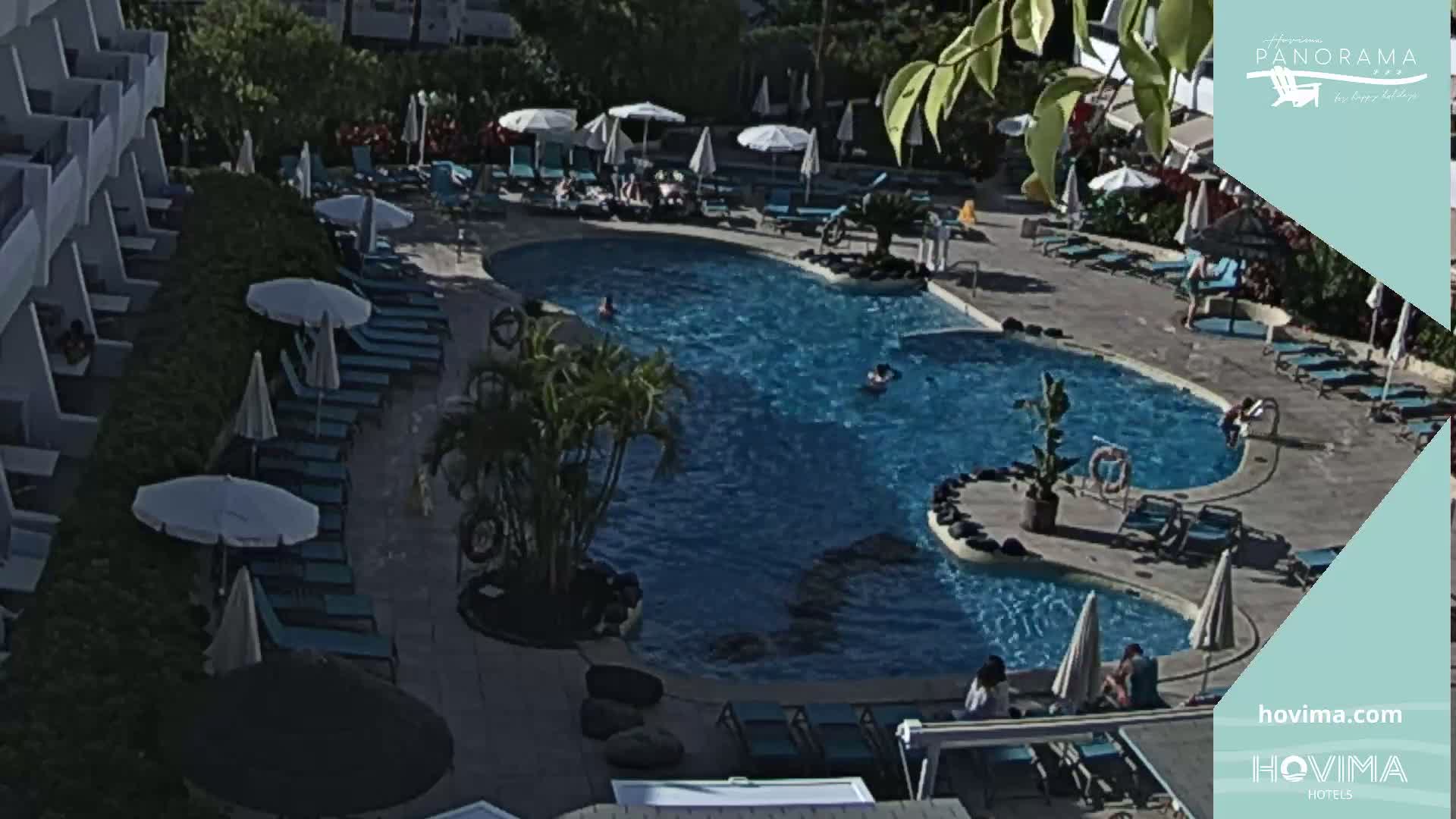 Hovima Panaroma Hotel Pool Live Cam , Costa Adeje - Santa Cruz de Tenerife, Canary Islands, Spain